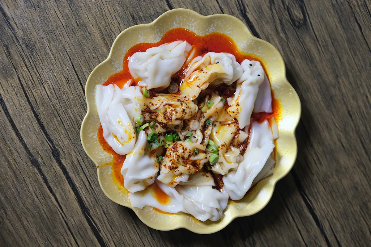 chicken prawn chilli oil wonton 红油抄手, Fortune Noodle & Dumpling (Norwest)